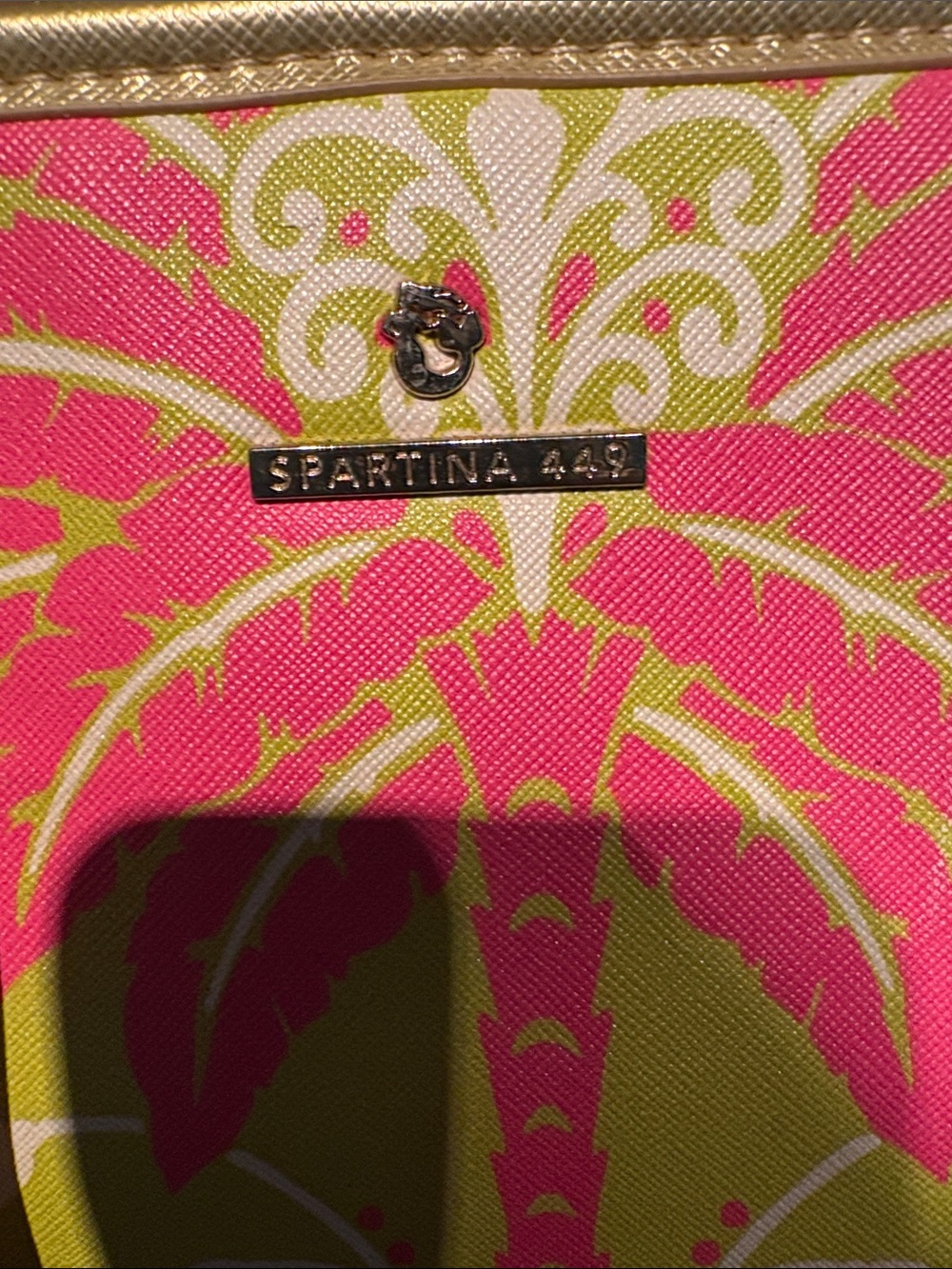 Spartina 449 Tropical Elephant Tote & Matching Wallet Wristlets - Picture 2 of 16